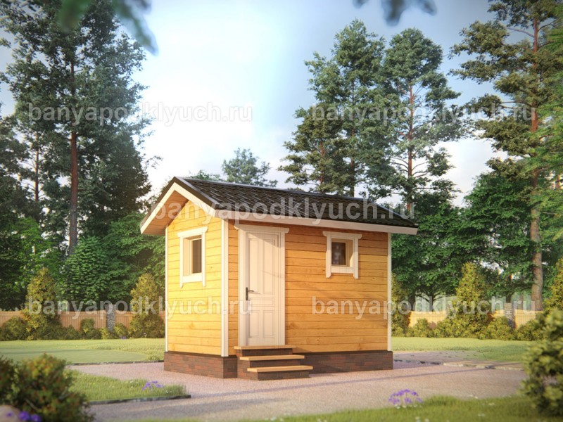 Баня мобильная